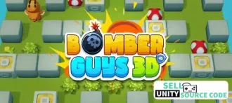 New Bomber Guys 3D – Explosive Action Arcade Game SellUnitySourceCode.com source code