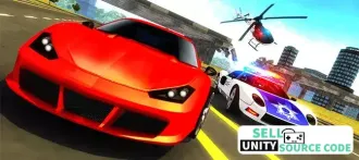 New Car Chase 3D – Police Car Game | SellUnitySourceCode.com source code