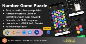 Number Game Puzzle – Unity Complete Gam source code