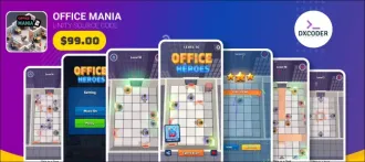 Office Heroes | Hypercasual puzzle solver SellUnitySourceCode source code