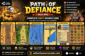 Path of Defiance | Idle RPG source code