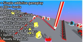 Pencil Race Unity Game Template source code