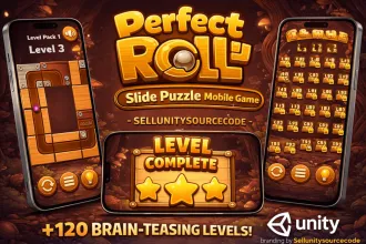Perfect Roll - Slide Puzzle Mobile Game source code