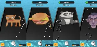 Pixel Art Balls – Hyper Casual Game SellUnitySourceCode source code