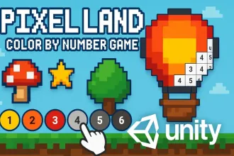 Pixel Land – Color by Number Game source code