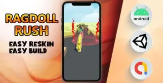 Ragdoll Rush – (Unity – Admob) SellUnitySourceCode source code