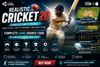 Real Cricket 20 Complete Unity Project source code