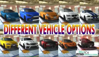 Realistic Car Racing Drift Game Civic SellUnitySourceCode source code