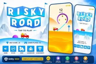 Risky Road Unity Source Code source code