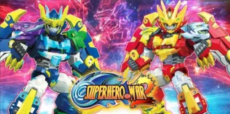 Robot War: Superhero Fight Unity Source Code – Tower Defense RPG Game Template source code