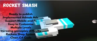 Rocket Smash - Complete Unity 3D Game SellUnitySourceCode source code
