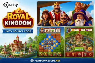 Royal Kingdom 4000 Plus Levels Unity Source Code source code