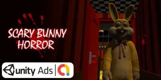 Scary Bunny Horror Unity Game – SellUnitySourceCode.com source code