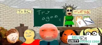 Scary Teacher in Education Literary Grammar SellUnitySourceCode source code