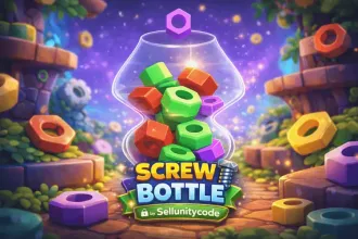Screw Bottle: Addictive Hyper-Casual Puzzle Unity Source Code source code