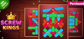 Screw Kings – Wood Nuts & Bolts Puzzle source code