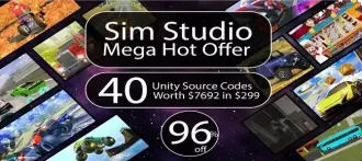 Sim Studio’s MEGA Hot Offer: 40 Unity 3D Games SellUnitySourceCode source code