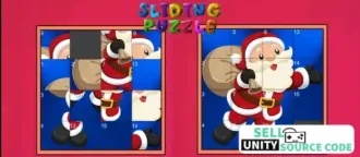Slide & Solve: Festive Picture Puzzle SellUnitySourceCode source code