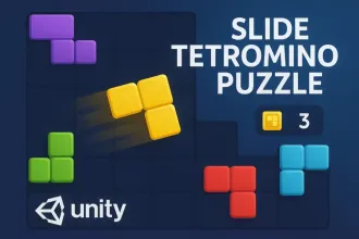 Slide Tetromino Puzzle Game source code