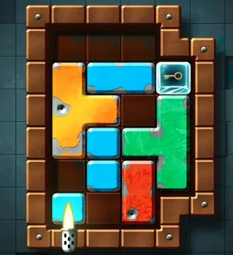 Slide Tetromino Puzzle Game source code