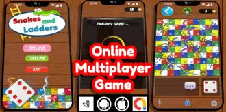 Snake And Ladders Online Unity Multiplayer Game source code