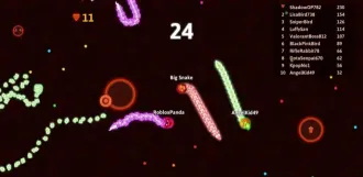 Snake Glow IO Unity Template source code