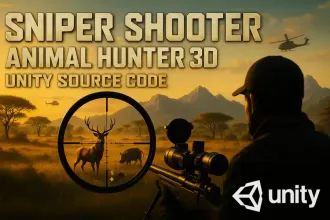 Sniper Shooter Animal Hunter 3D source code