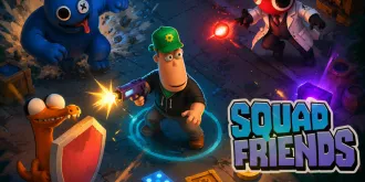 Squad Friend – Top Down Shooter Unity source code
