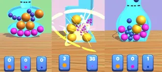 Squeezing Fit Ball SellUnitySourceCode source code