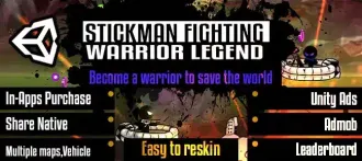 Stickman Shooting- Dead Or Alive SellUnitySourceCode source code