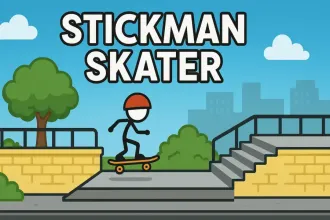 Stickman Skater SellUnitySourceCode source code