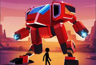 Stickman War Machine – Sci-Fi Shooter Unity Game Source Code source code