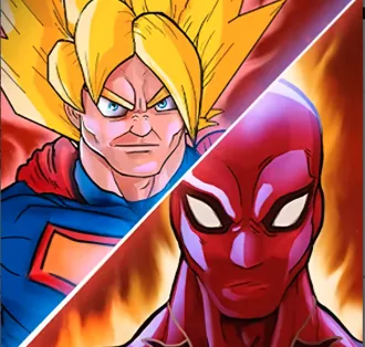 Super Hero Fight source code