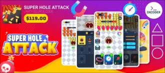 Super Hole Attack | Top trending game SellUnitySourceCode source code
