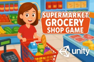 Supermarket Grocery Shop Game source code