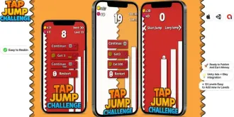 Tap Jump Challenge Casual Game SellUnitySourceCode source code