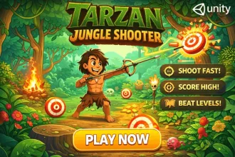 Tarzan Jungle Shooter: 2D Casual Action Game source code