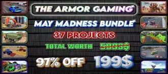 The Armor Gaming’s May Madness Bundle Offer: 37 Un SellUnitySourceCode source code