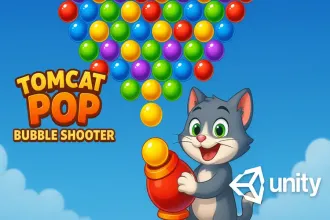 Tomcat Pop: Bubble Shooter SellUnitySourceCode source code