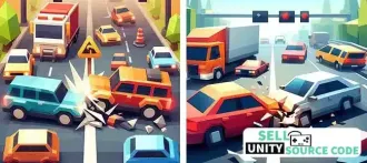 Traffic Life: Car Control SellUnitySourceCode source code