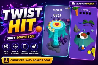 Twist Hit Unity Source Code source code