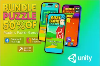 Ultimate 5-in-1 Puzzle & Casual Games Collection source code