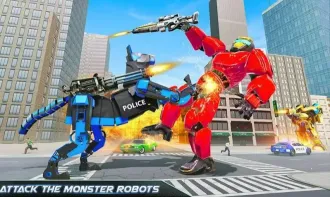 US Police Dog Robot Car Game SellUnitySourceCode source code