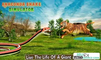 Wild Anaconda Simulator – Snake Attack Survival – SellUnitySourceCode.com source code