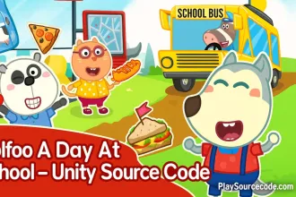 Wlofoo A Day At School Unity Sourcecode source code