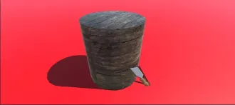 Wood Cutting and Painting Hyper Casual Game SellUnitySourceCode source code