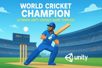 🏏 World Cricket Champion – Ultimate Unity Cricket Game Tamplate 2025 - SellUnitySourceCode source code