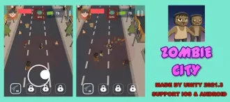 Zombie City SellUnitySourceCode source code