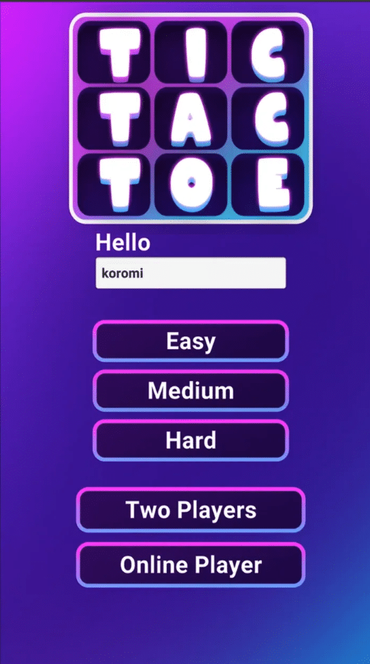 Tic Tac Toe – Unity Source Code with Photon Fusion 2 (AI + Online) screenshot 5