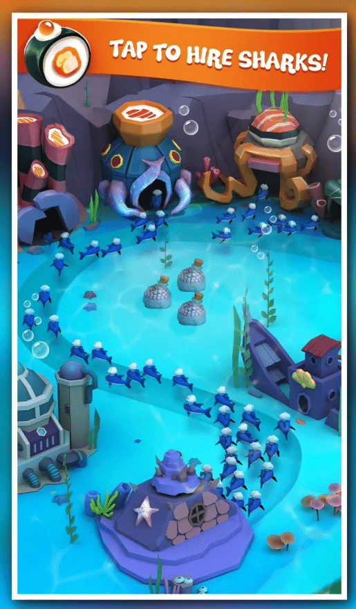 Tiny Shark Idle: Underwater Sushi Empire Tycoon Unity Source Code screenshot 4